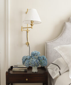 Wall sconce wall light as bedside table lamp