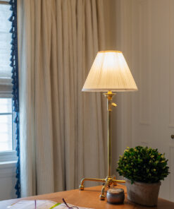 Table lamp in home office